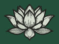 White Flower Embroidery Design