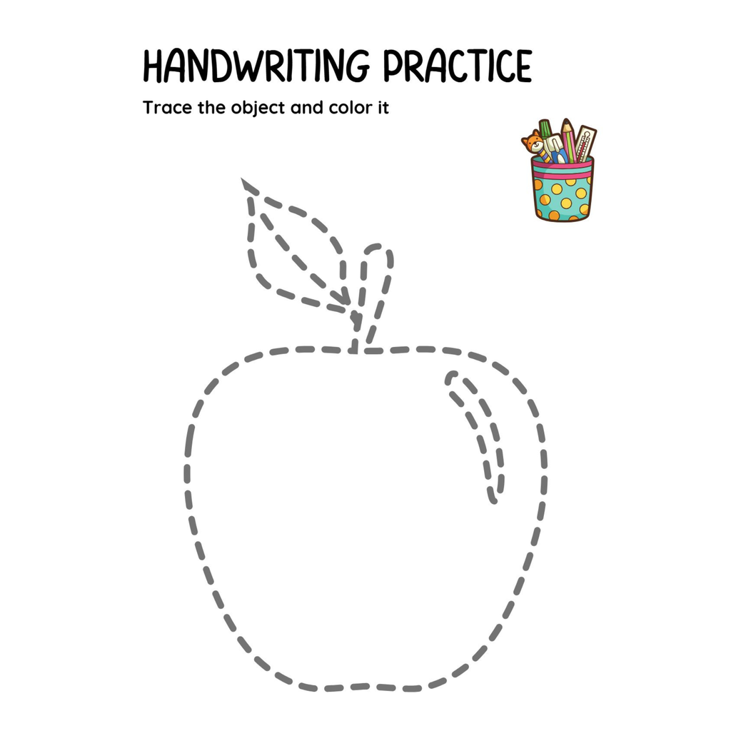 Trace and Color Mini Workbook