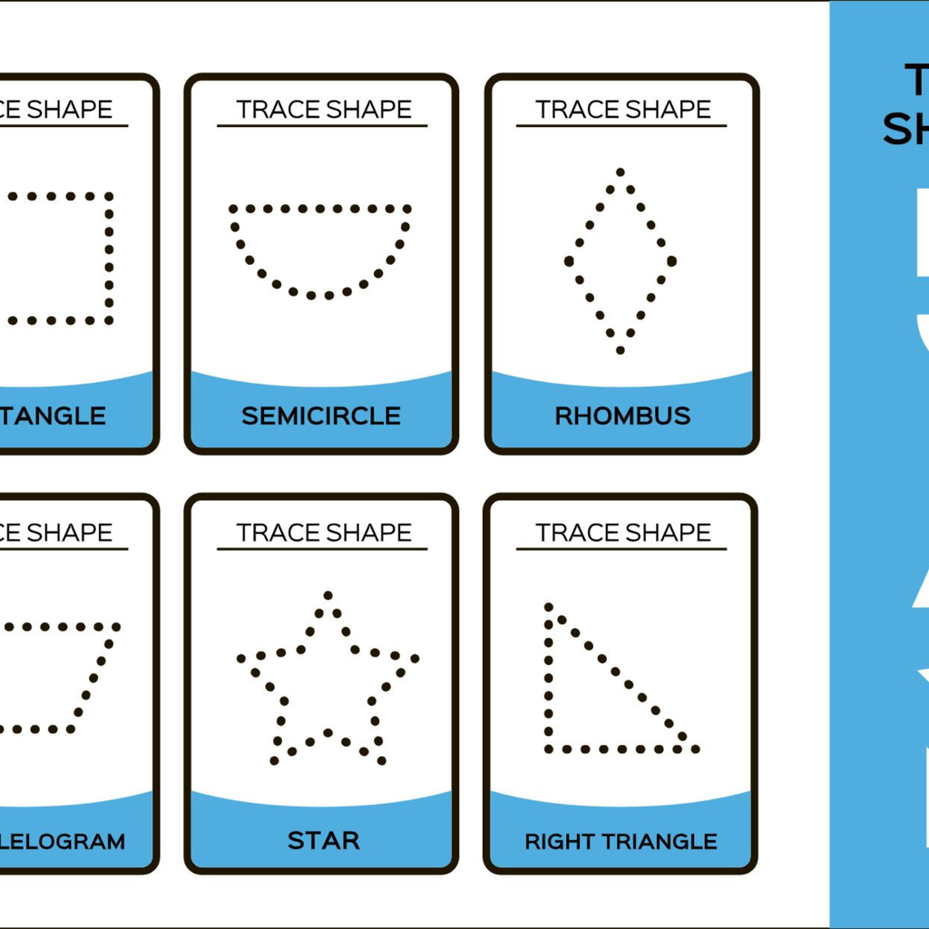 Trace Shapes Flashcards