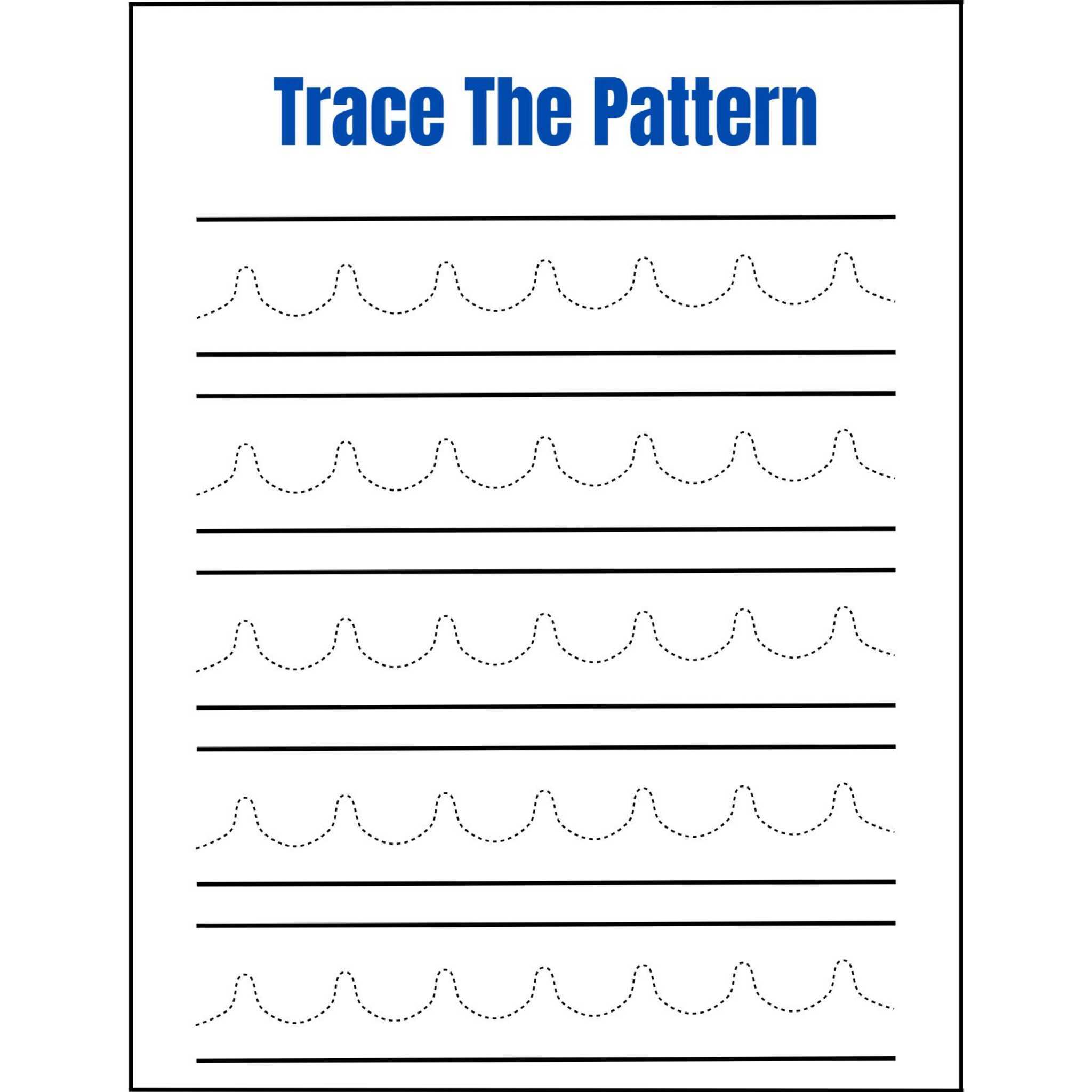 Trace the Number Workbook