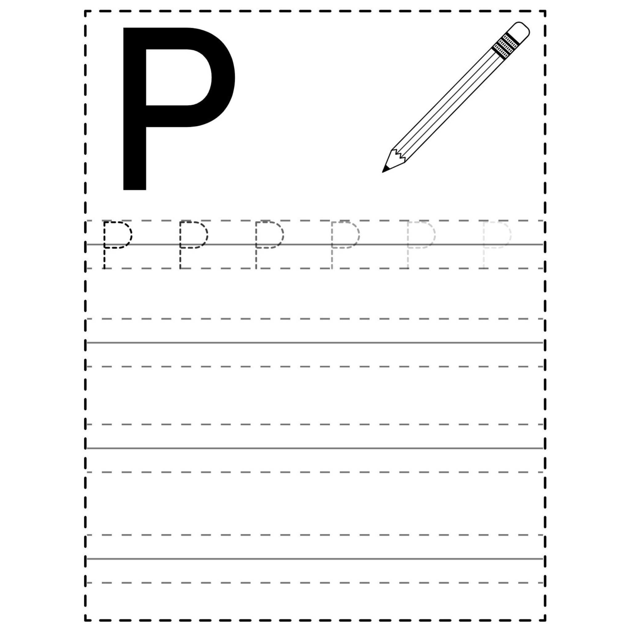 Uppercase Lowercase Letter Tracing Book