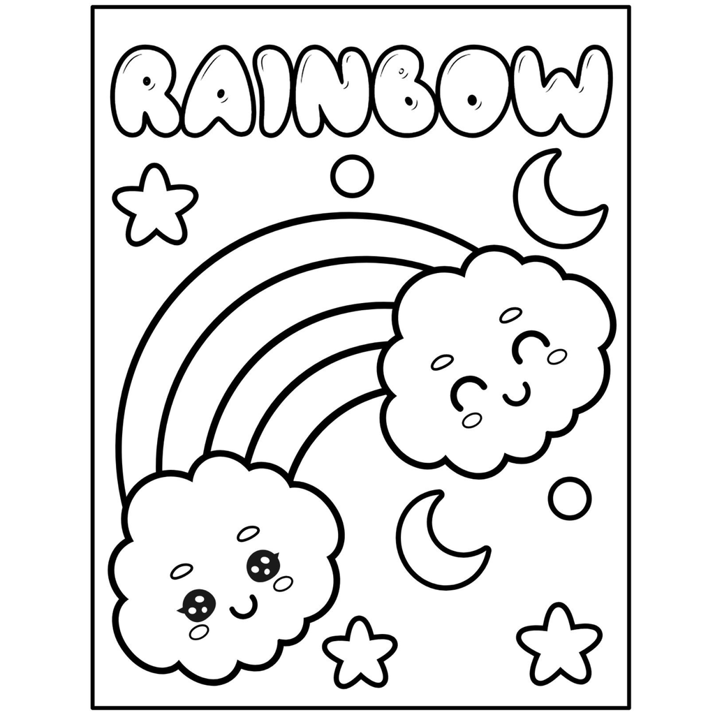 Weather Coloring Pages for Kids