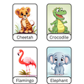 Zoo Animals Flashcards for Kids